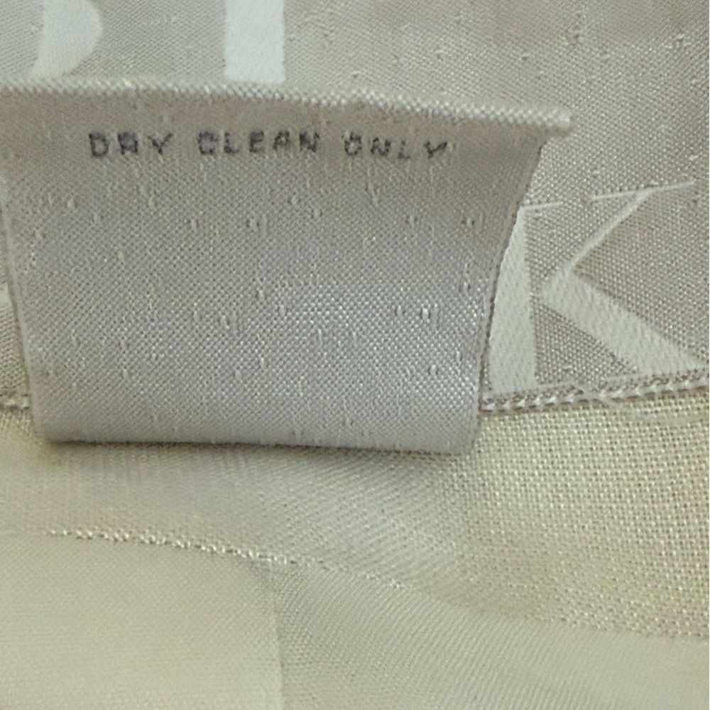 81st & Park - Vintage Ivory Linen Blend Blazer - size S - Picture 4 of 9